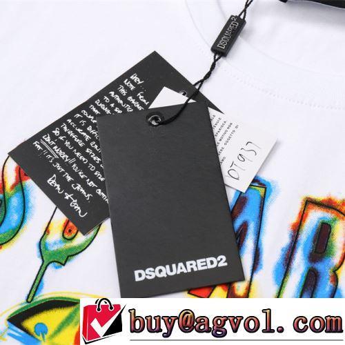 インナー カットソー 消臭抗菌効果がある DSQUARED2コピー ブランド 2色可選 2022春夏 半袖Tシャツ 最安値に挑戦