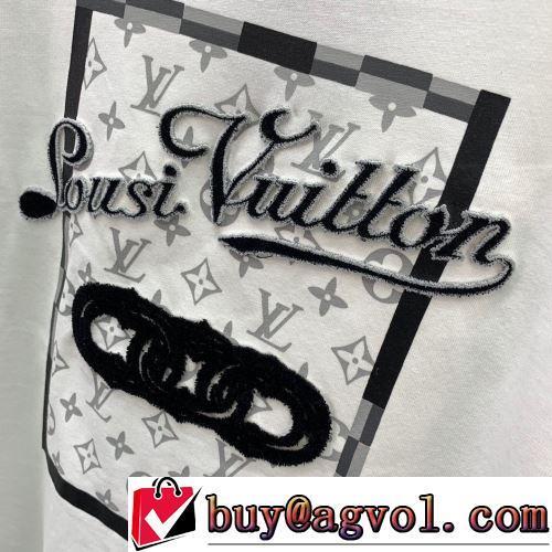 ルイ ヴィトンスーパーコピー 代引 2色可選 クールビズ 数に限りがある 半袖Tシャツ 2022春夏 レジャー