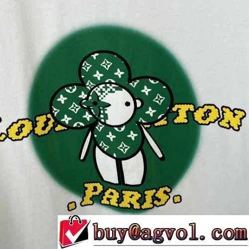 吸汗性に優れ LOUIS VUITTONスーパーコピー 2022春夏 カジュアル 半袖Tシャツ 売れ筋のいい 4色可選