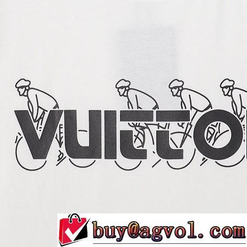 LOUIS VUITTONコピー ブランド 半袖Tシャツ 流通限定モデル 2色可選 気軽にカジュアルに使える 2022春夏