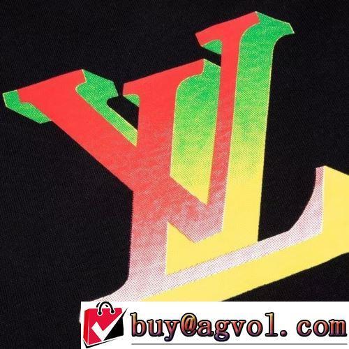 半袖Tシャツ 2色可選 LOUIS VUITTON偽物ブランド 大絶賛の履き心地! プリント 乾きやすい 2022春夏 レジャー