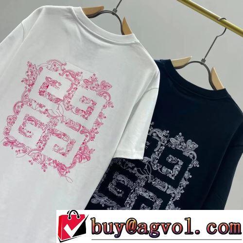 ジバンシィブランドコピー 2022春夏 2色可選 乾きやすい 半袖Tシャツ 豊富なサイズ 超目玉