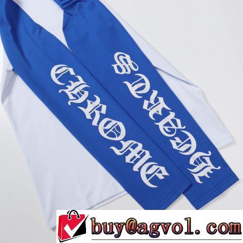 クロムハーツブランド 偽物 通販 ラックスした雰囲気 【新アイテム】 優しいフィット感 長袖Tシャツ 2022新作