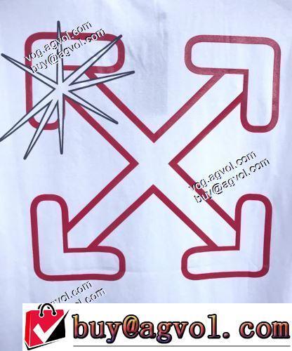 2021 著名人の着用 OFF-WHITE オフホワイト Tシャツ/半袖コピー VOG コピー 流行に関係なく長年愛用できる 柔らかい手触り