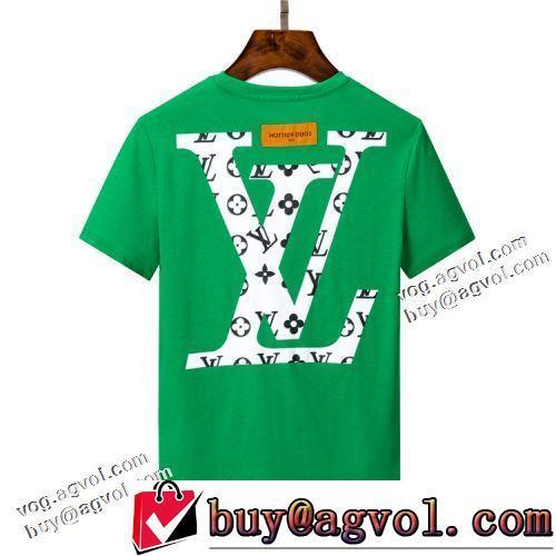 半袖Tシャツ 3色可選 レジャー 自然な肌触り ファション性の高い 体の運動機能を助け ルイ ヴィトン偽物ブランド 2022春夏