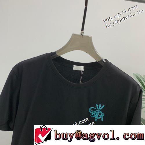 ディオールブランドスーパーコピー バリエーションに富む 2022新作 肌触りの気持ちい〜 半袖Tシャツ 着心地満点 2色可選