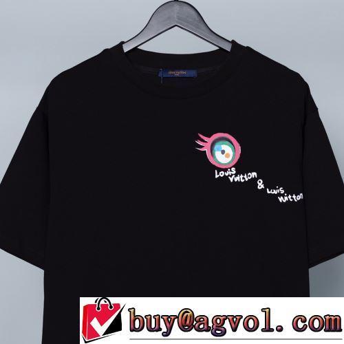 2022新作 半袖Tシャツ 個性的 2色可選 ルイ ヴィトンスーパーコピー 激安 細身のシルエット 頑丈な素材