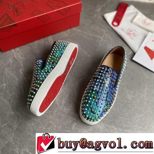 カジュアルシュッズ 着脱の簡単なスリップオンタイプ CHRISTIAN LOUBOUTIN偽物ブランド 人気販売中 軽量 2022新作