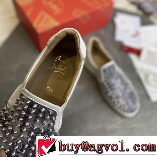 CHRISTIAN LOUBOUTINスーパーコピー 2022新作 先行販売 カジュアルシュッズ 紐なし ファッション 人気
