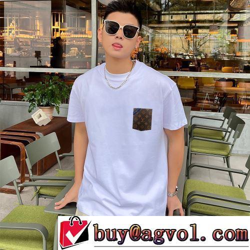 4色可選 レジャー 半袖Tシャツ 2022春夏 人気商品登場 使い勝手抜群 LOUIS VUITTONブランドコピー