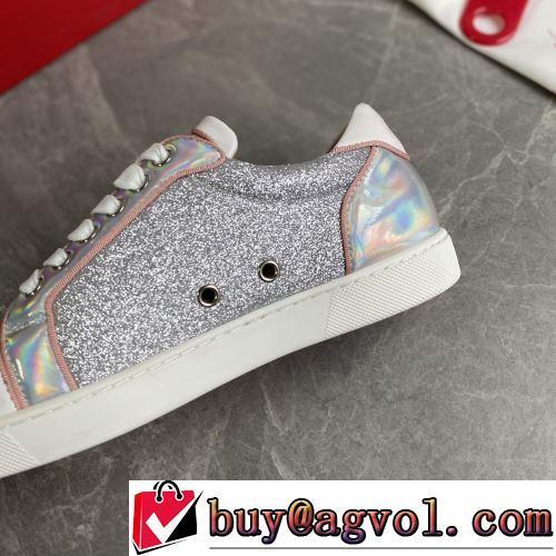 セール中 ローヒール 2022新作 ナチュラルな素材感 ロードジョグ CHRISTIAN LOUBOUTINコピーブランド