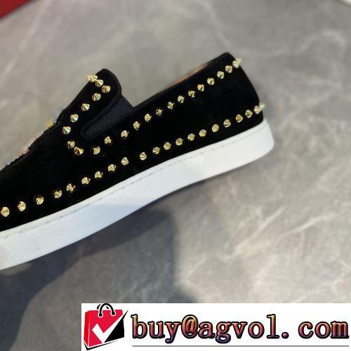 人気 ランキング モカシンシューズ 2022新作 紐なし CHRISTIAN LOUBOUTINスーパーコピー 脱ぎ履きしやすい/着脱しやすい