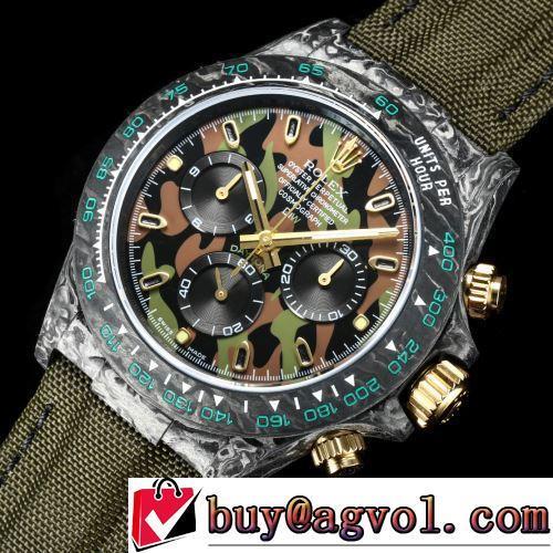 男性用腕時計 ROLEXスーパーコピー 機械式（自動巻き）ムーブメント 圧倒的な重厚感 6針クロノグラフ ファション性の高い 2022新作