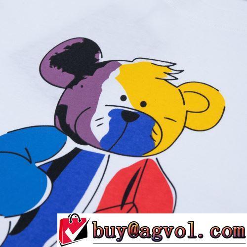 2色可選 プリント柄 半袖Tシャツ 2022春夏 バーバリーコピー 優しいフィット感 ファッション 人気