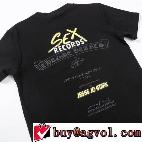 2022春夏 クロムハーツコピー ブランド 半袖Tシャツ カッコいい印象を付ける 今買い◎得 2色可選 吸汗速乾