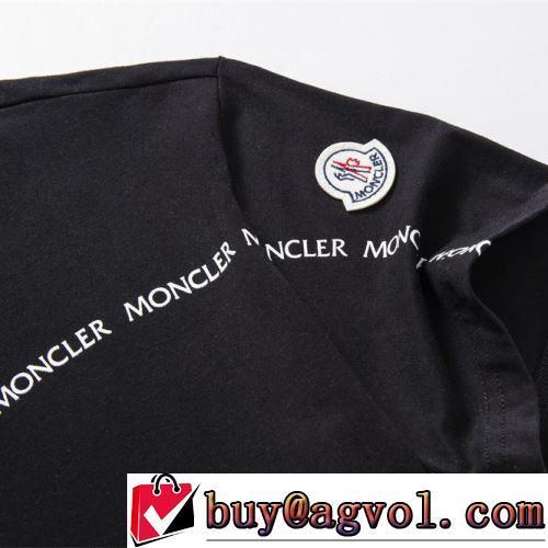2色可選 半袖Tシャツ 今買い◎得 優しいフィット感 2022春夏 着回し度抜群 モンクレールブランド 偽物 通販
