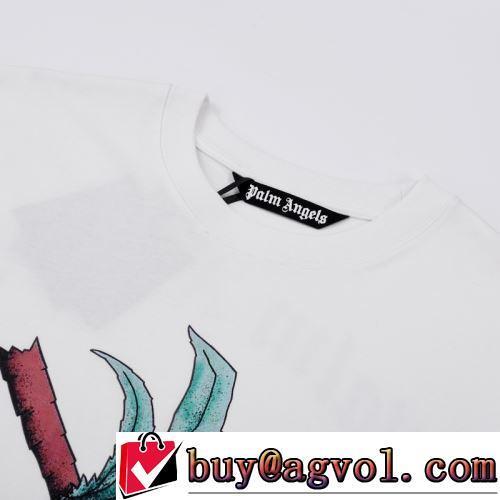 2022春夏 パーム エンジェルス スーパーコピー 激安 お洒落に魅せる 半袖Tシャツ クールビズ 2色可選 快適