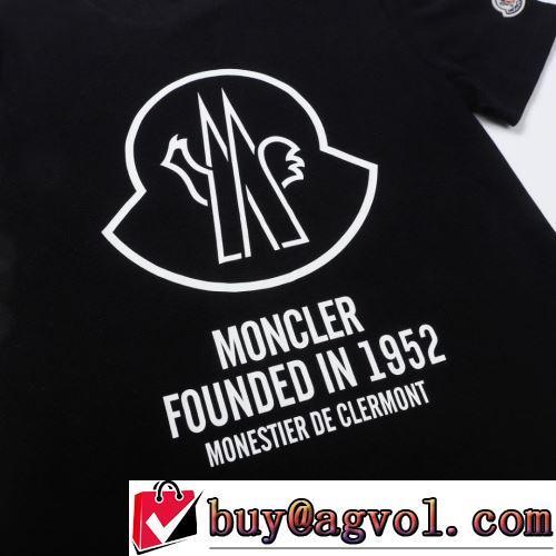 もっとも高い人気を誇る 半袖Tシャツ モンクレールブランド 偽物 通販 2022春夏 2色可選 プリント 肌に馴染みやすい