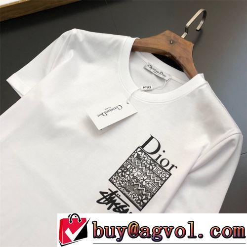 着心地満点 半袖Tシャツ カッコいい印象を付ける ディオールスーパーコピー 3色可選 早くも完売している 2022春夏