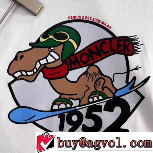 大絶賛の履き心地! 2022春夏 モンクレールブランド コピー 2色可選 カジュアル 半袖Tシャツ ラックスした雰囲気