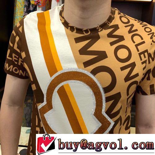 2022春夏 半袖Tシャツ モンクレールブランドコピー 頑丈な素材 人気ブランド 自然な肌触り 3色可選