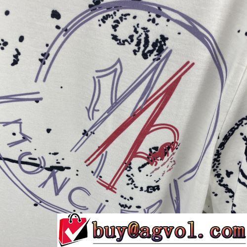 モンクレールコピー ブランド 肌に馴染みやすい 2色可選 半袖Tシャツ 高級感ある 2022春夏 お洒落に魅せる