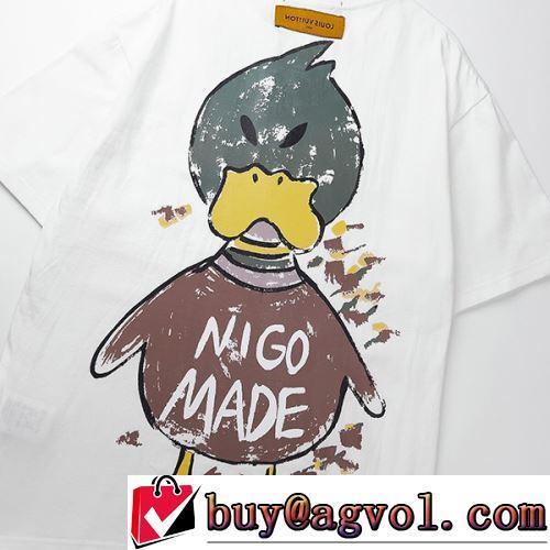 ルイ ヴィトンブランド コピー プリント 2色可選 ラックスした雰囲気 半袖Tシャツ 今買い◎得 2022春夏 優しいフィット感