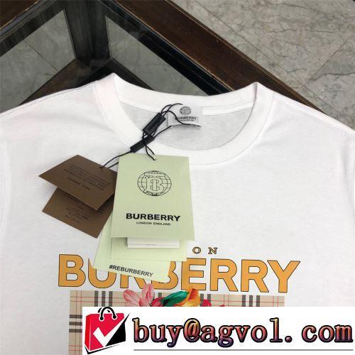 細身のシルエット 3色可選 もっとも高い人気を誇る BURBERRYコピーブランド 2022春夏 半袖Tシャツ 暖かみのある肌触り スタイリッシュな印象