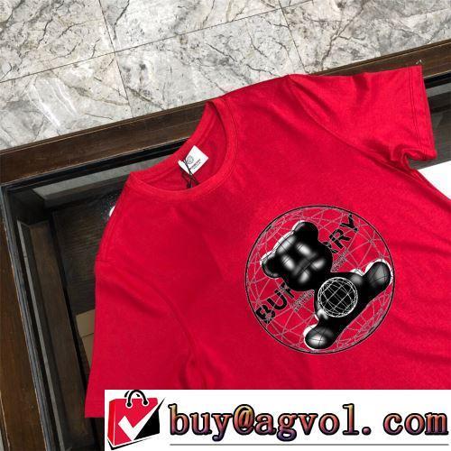 半袖Tシャツ 優しいフィット感 細身のシルエット 着回し度抜群 BURBERRYスーパーコピー 代引 2022春夏 定番のアイテム 3色可選