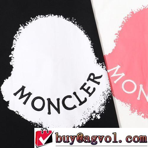 半袖Tシャツ 2022春夏 耐久性に優れ 2色可選 MONCLERブランド 偽物 通販 細身のシルエット