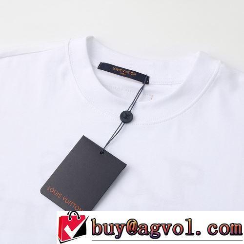スタイリッシュ 半袖Tシャツ 人気販売中 2色可選 ルイ ヴィトンブランドスーパーコピー 着回し度抜群 2022春夏