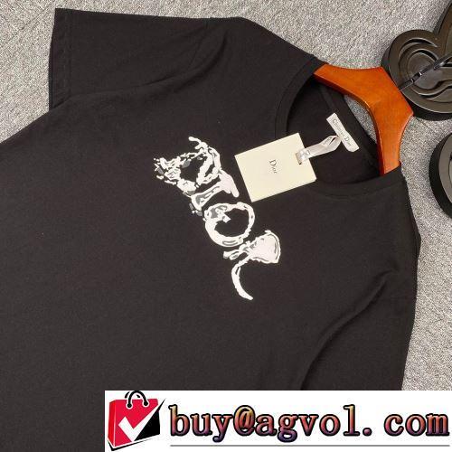 2色可選 Tシャツ 2022春夏 ディオールブランドスーパーコピー 頑丈な素材 シンプル 縦には伸びにくい セール中