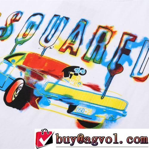 インナー カットソー 消臭抗菌効果がある DSQUARED2コピー ブランド 2色可選 2022春夏 半袖Tシャツ 最安値に挑戦