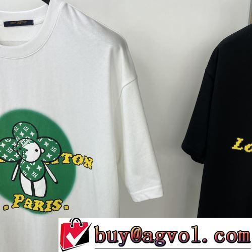 吸汗性に優れ LOUIS VUITTONスーパーコピー 2022春夏 カジュアル 半袖Tシャツ 売れ筋のいい 4色可選