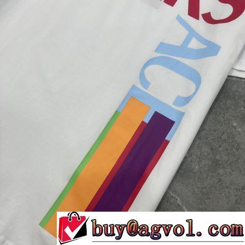 インナー カットソー 2色可選 ヴェルサーチスーパーコピー 代引 2022春夏 半袖Tシャツ 海外セレブ愛用