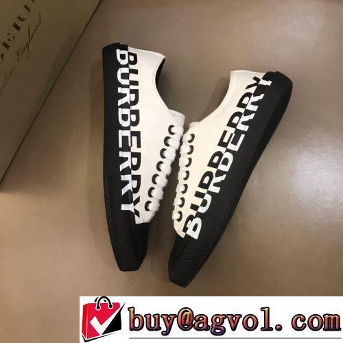2022新作 BURBERRYブランド 偽物 通販 2色可選 綺麗に決まるフォルム！ローヒール リゾートスタイル 大人の雰囲気抜群