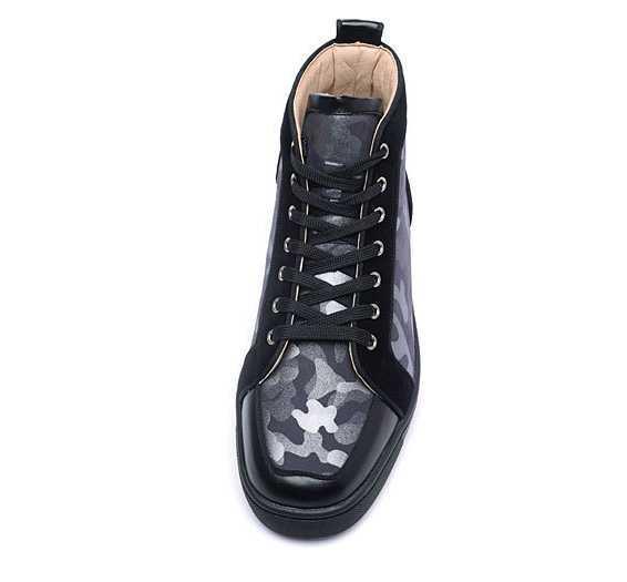 2018年春夏新作クリスチャンルブタンスニーカーコピーCHRISTIAN LOUBOUTIN人気激売れハイカットメンズシューズレザー