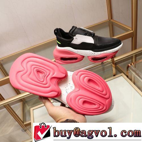 カジュアルシューズ スタイリッシュな印象 2022春夏 お洒落に魅せる 着回し度抜群 レースアップシューズ バルマン偽物ブランド