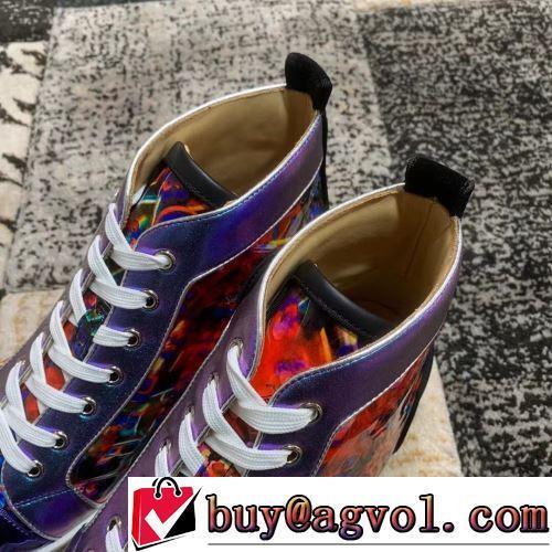 ファッション 人気 オリジナル レースアップシューズ CHRISTIAN LOUBOUTINスーパーコピー 激安 ハイトップシューズ 履き心地抜群 2022新作 着用 男女兼用