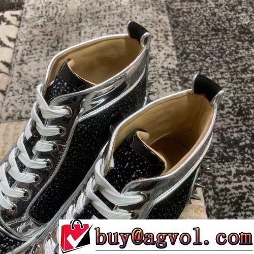 最安値に挑戦 ハイトップシューズ 2022新作 CHRISTIAN LOUBOUTINブランド コピー オリジナル 