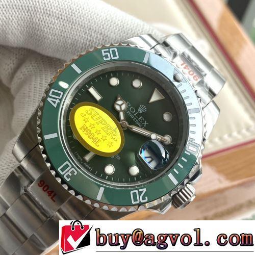 2022新作 サファイヤクリスタル風防 今買い◎得 日付表示 ROLEXコピー 日本輸入クオーツムーブメント ステンレス ベルト 夜光効果