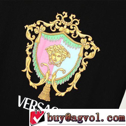 超目玉 2022春夏 2色可選 半袖Tシャツ 優しいフィット感 レジャー VERSACE偽物ブランド