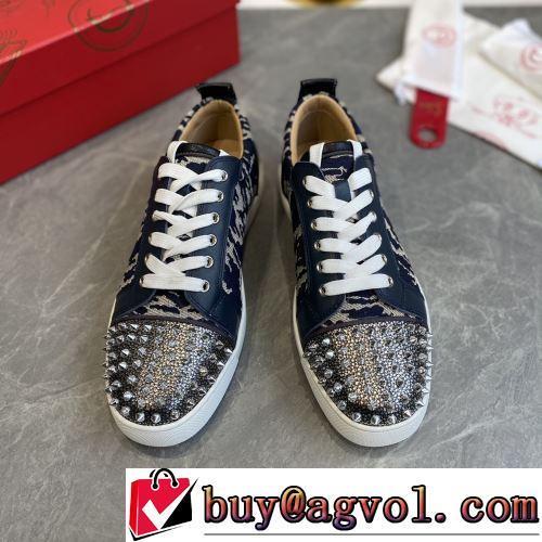 希少価値大！2022新作 大人の雰囲気抜群 フラットシューズ CHRISTIAN LOUBOUTINコピーブランド 高機能防滑ソール