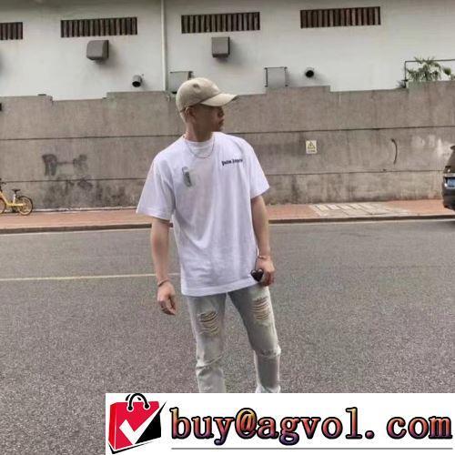 自分らしいスタイリング 半袖Tシャツ 2色可選 パーム エンジェルス コピーブランド スタイリッシュな印象 2022春夏