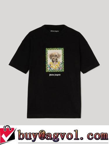 プリント パーム エンジェルス スーパーコピー ポップ 半袖Tシャツ カジュアル 2022春夏 収縮性のある
