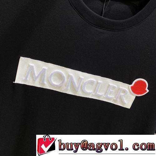 クールビズ 着心地抜群 デザイン性の高い 半袖Tシャツ 2色可選 2022春夏 モンクレールコピーブランド