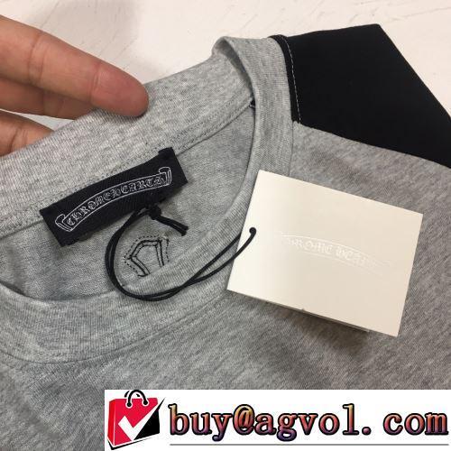 2022新作 デザイン性の高い モデル大絶賛♪ 長袖Tシャツ クロムハーツスーパーコピー 激安 優しいフィット感