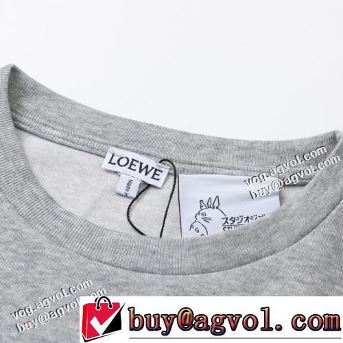 ロエベブランド 偽物 通販 数に限りがある 2022春夏 2色可選 半袖Tシャツ 柔らかい手触り 暖かみのある肌触り 