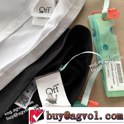2色可選 お洒落に魅せる 【大人気】定番商品 男女兼用 半袖Tシャツ 2022春夏 OFF-WHITE オフホワイトスーパーコピー 通気性に優れた