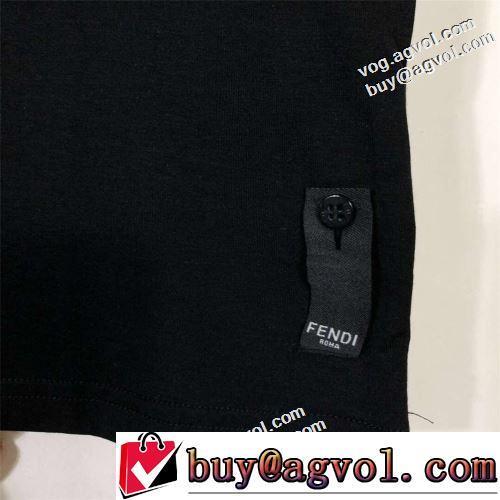 2色可選 デザイン性の高い 高品質 大人気再登場 フェンディスーパーコピー 半袖Tシャツ 柔らかい手触り 2022新作